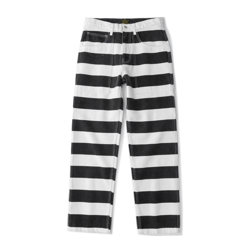 Men'S Accessories For Jeans - 16oz 100 % Baumwolle schwere gestreifte