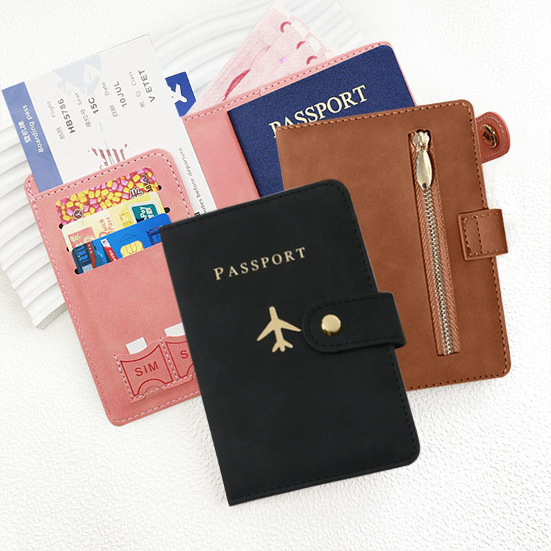 Coin Holder Men - Leder-Reisepasshülle für Reisen, Kreditkartenetui, Geldbörse, Reisepassbuch