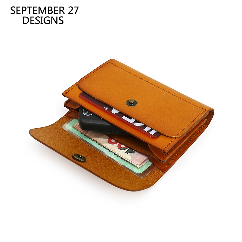 Coin Holder Men - Mini Hüft tasche Männer Echt leder
