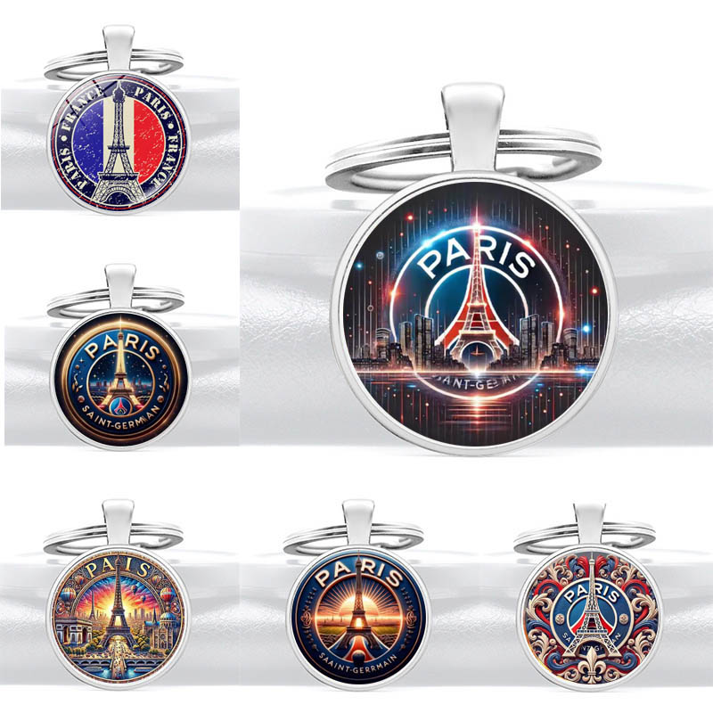 Men'S Accessories Paris - Paris Eiffelturm-Schlüsselanhänger, robuster Auto-Schlüsselanhänger aus Zinklegierung,