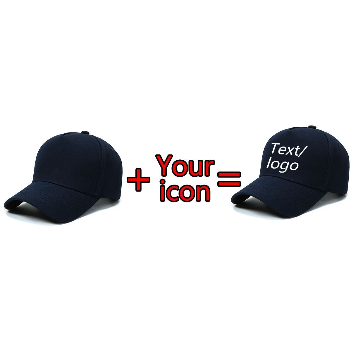 Hat Snapback Cap - Benutzerdefinierte Baseballkappe aus reiner Baumwolle mit