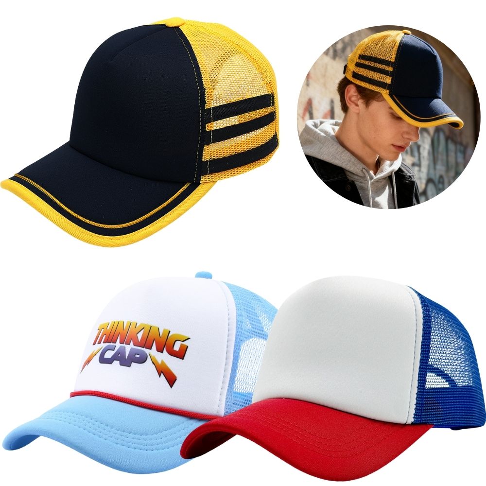 Hat Snapback Cap - Dustin Henderson Baseball Cap Cosplay TV