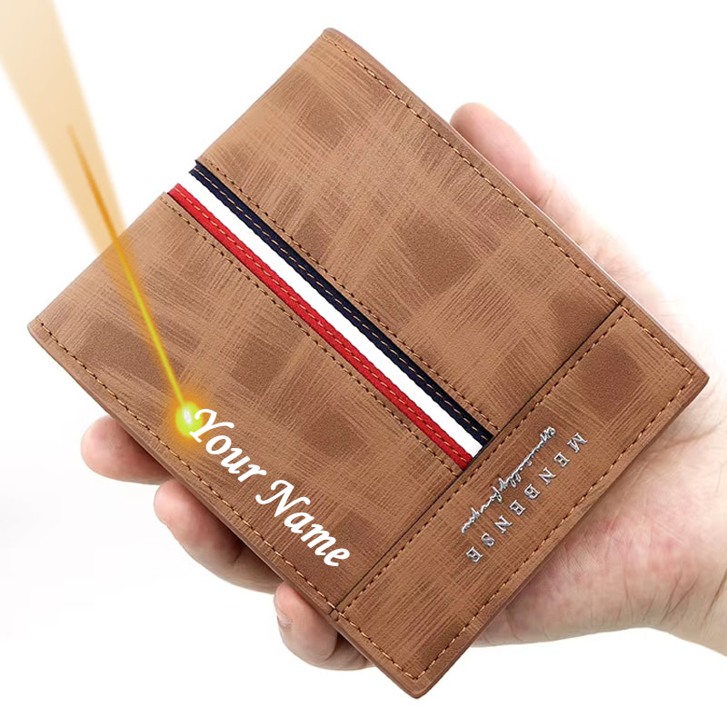 Coin Holder Men - Schlanke Kartenhalter-Geldbörsen für Männer mit individuellem