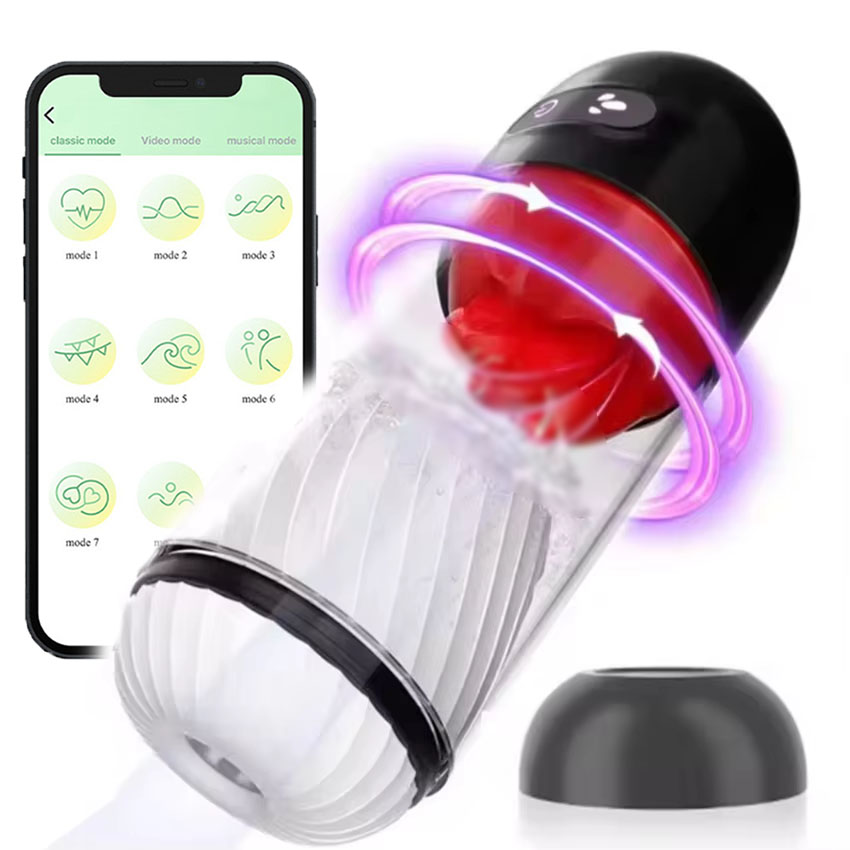 Men Accessories App - Automatischer Masturbator für Männer mit Wasserbad,
