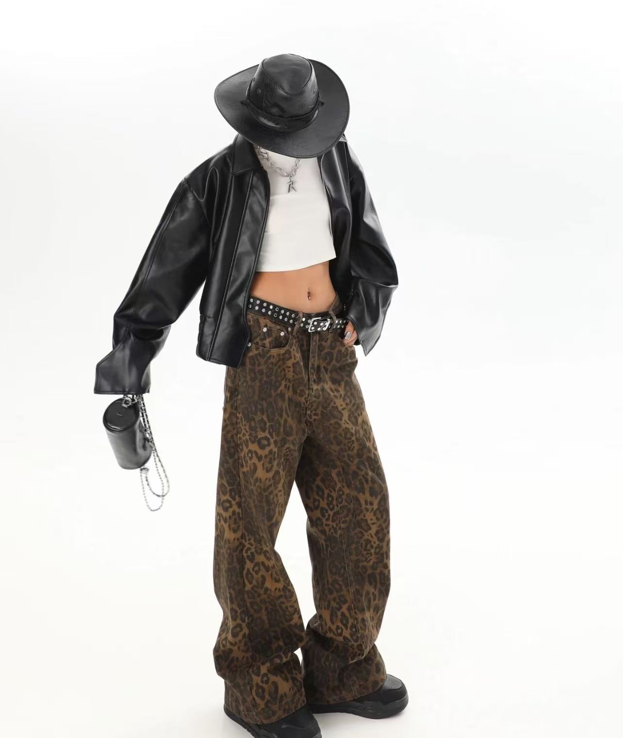 Men'S Accessories For Jeans - Koreanische Harajuku Retro QICHE High-Street-Hose mit