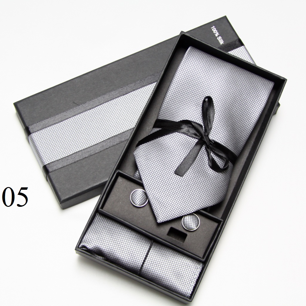 Edles Krawattenset mit Box, Ma – Neck Tie Set Box Bewertung und Preis