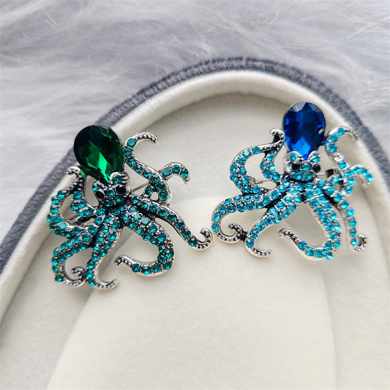 1 Stück Retro Octopus Brosche  – Men'S Accessories Trends 2025 Bewertung und Preis