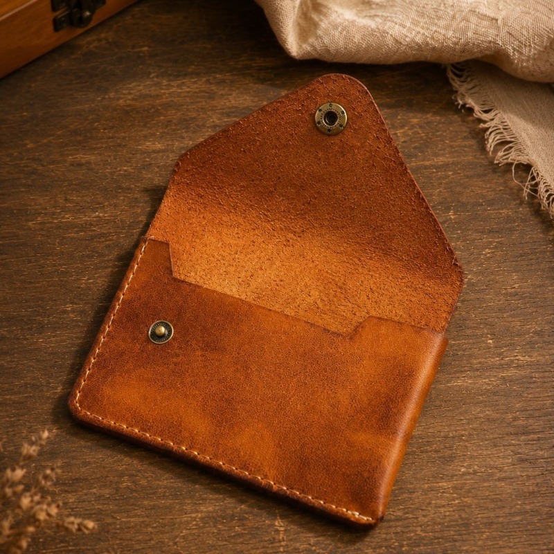 Japanisches Vintage Echtleder- – Coin Holder Men Bewertung und Preis