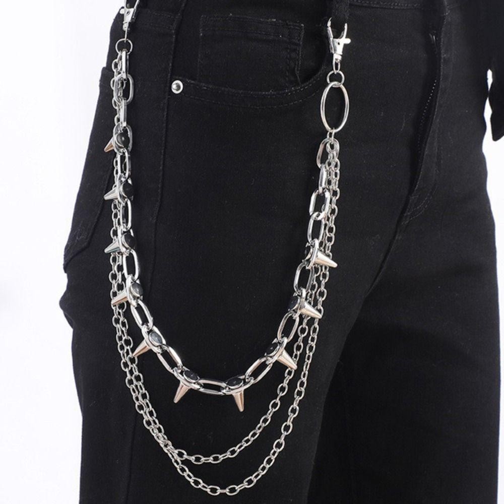Unisex Hip-Hop Punk Rock Metal – Men'S Accessories For Jeans Bewertung und Preis
