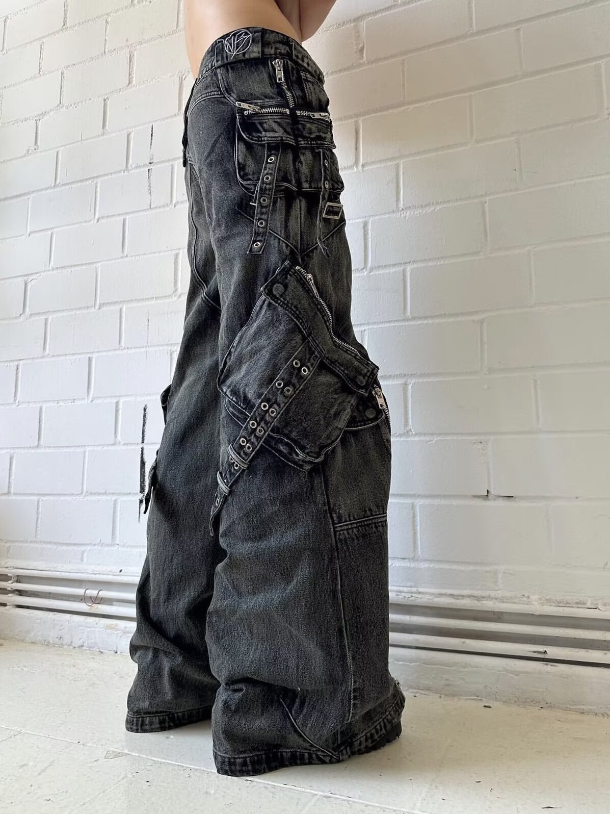 Y2K Schwarz Gothic Punk Multi- – Men'S Accessories For Jeans Bewertung und Preis