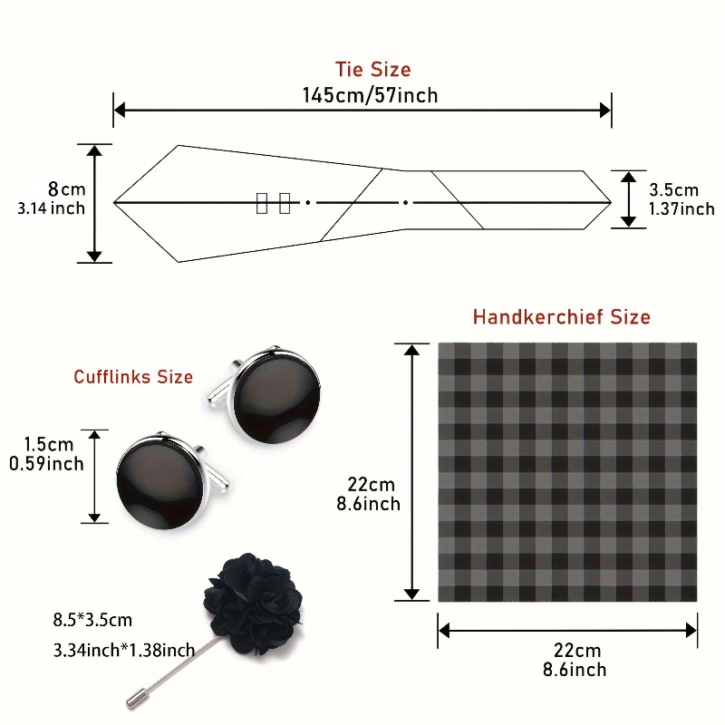 Luxuriöse und modische Herren- – Neck Tie Set Box Bewertung und Preis
