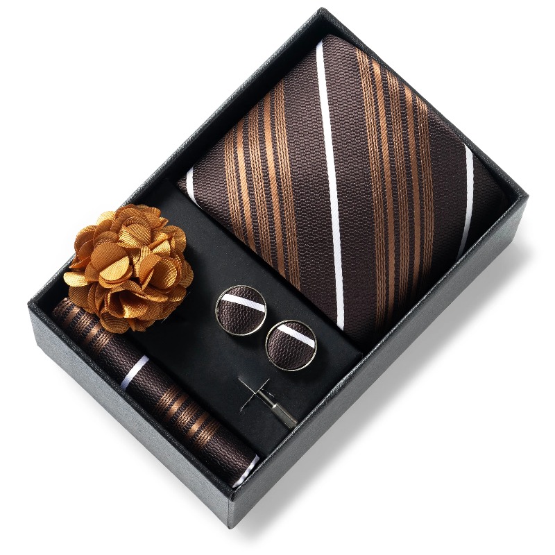 Luxuriöse und modische Herren- – Neck Tie Set Box Bewertung und Preis