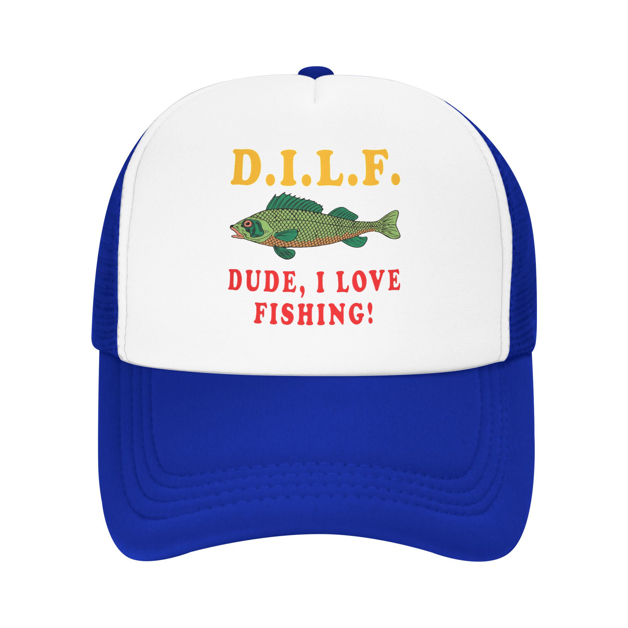 Dude I Love Fishing DILF Meme  – Hat Snapback Cap Bewertung und Preis