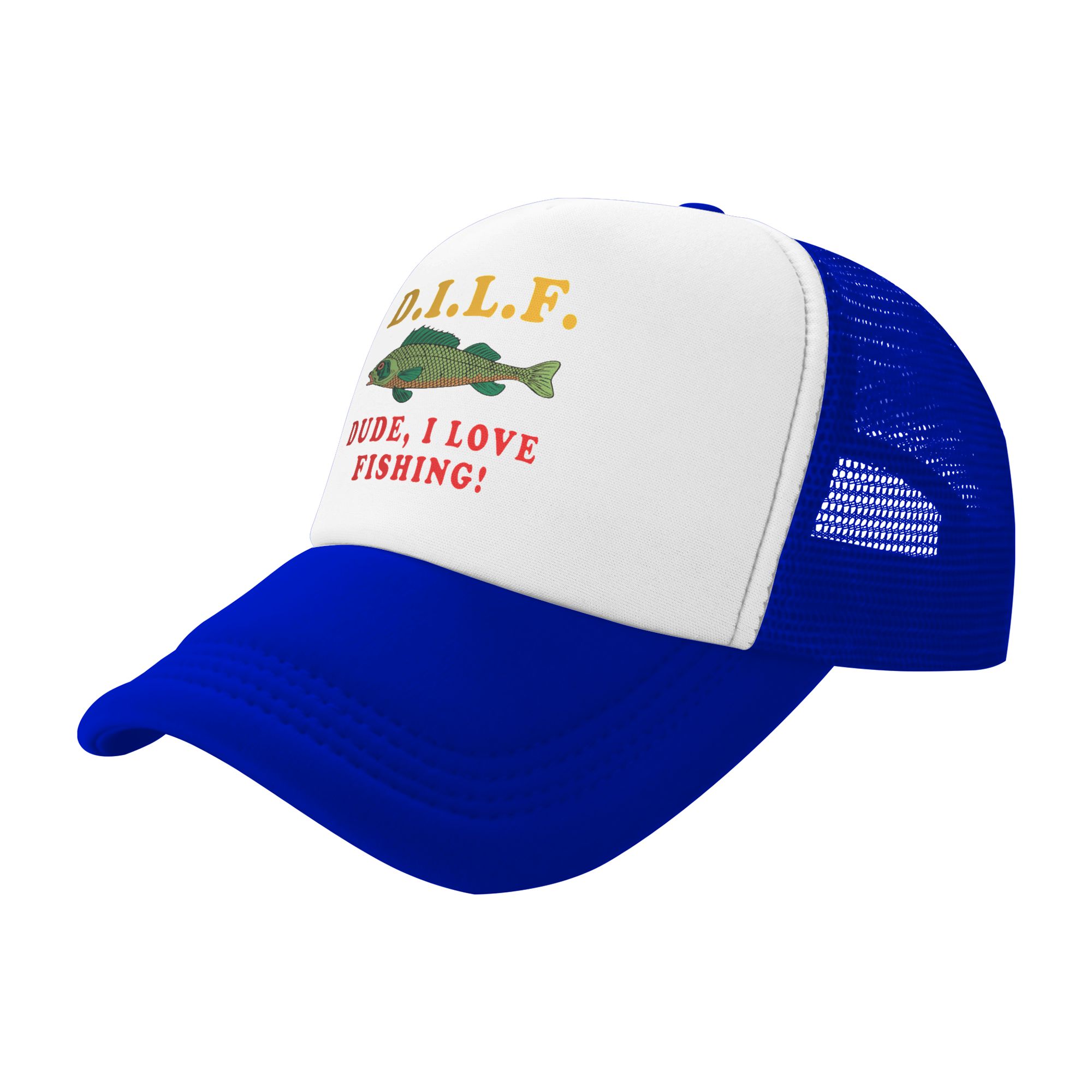 Dude I Love Fishing DILF Meme  – Hat Snapback Cap Bewertung und Preis