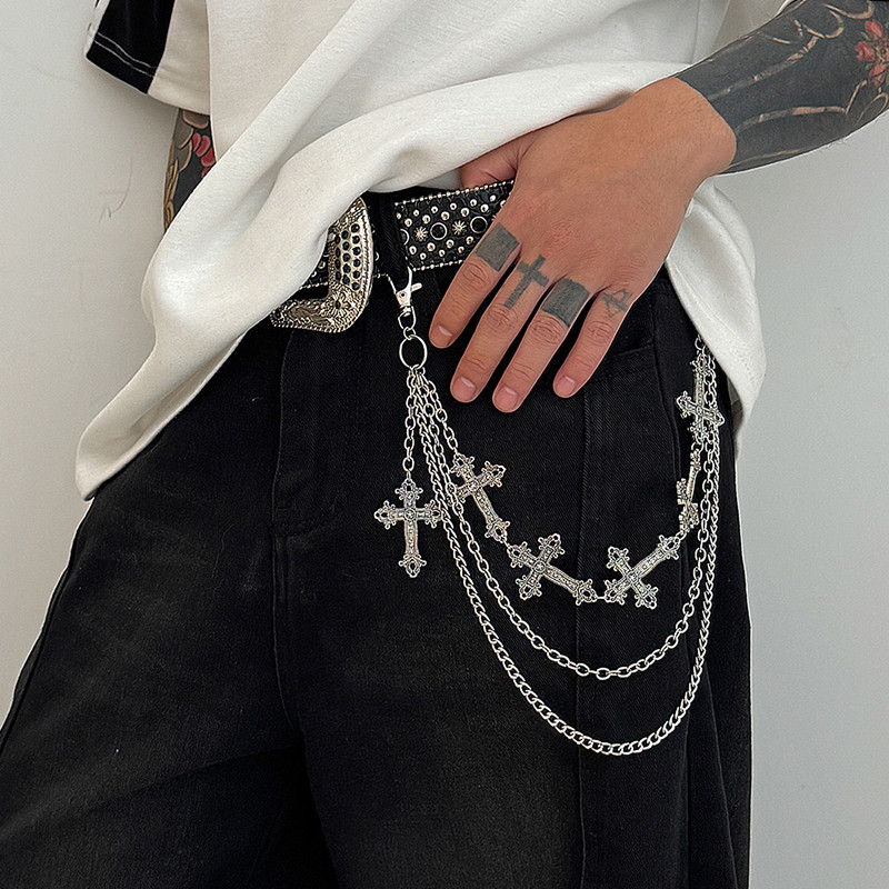 Mode Punk Metall Hosen Kette H – Men'S Accessories For Jeans Bewertung und Preis