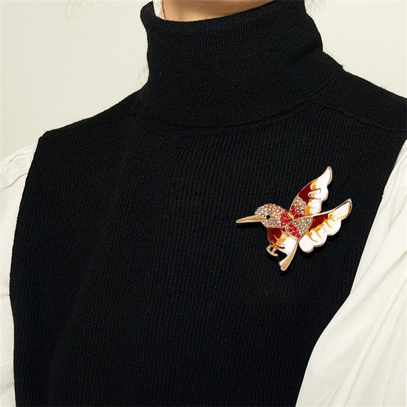 1 Stück Exquisite Vogel Brosch – Men'S Accessories Trends 2025 Bewertung und Preis