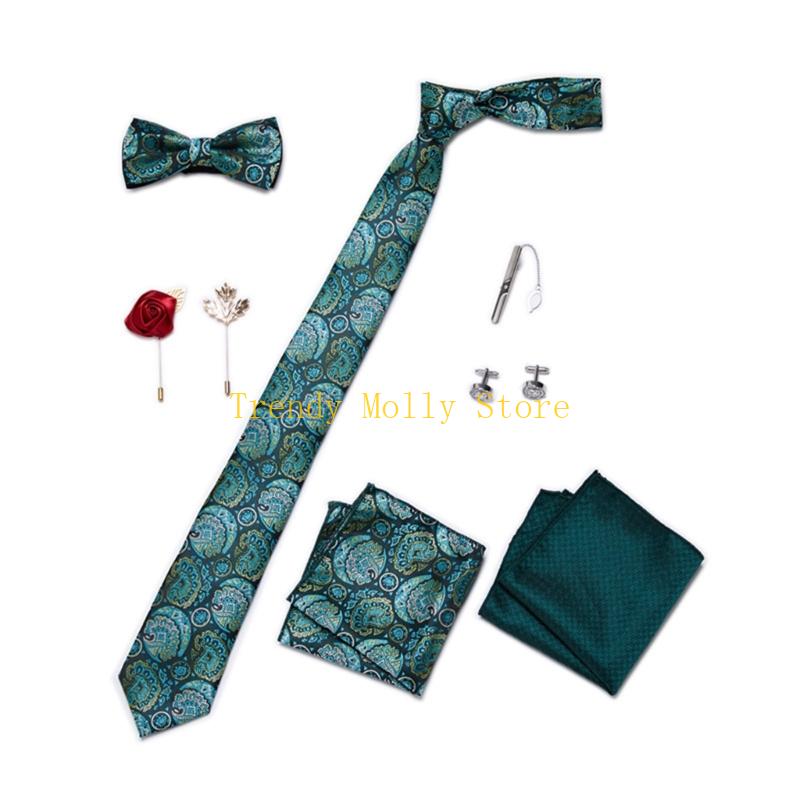 N5KB 9-teiliges modisches Kraw – Neck Tie Set Box Bewertung und Preis